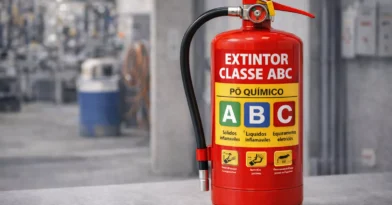 EXTINTOR CLASSE ABC – PÓ QUÍMICO
