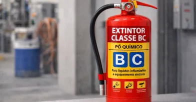 EXTINTOR CLASSE BC – PÓ QUÍMICO
