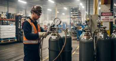 Fornecimento e recarga de cilindros de CO₂