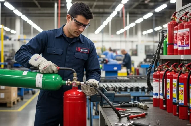 Recarga de extintores