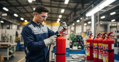 Reteste de Extintores contra Incêndios